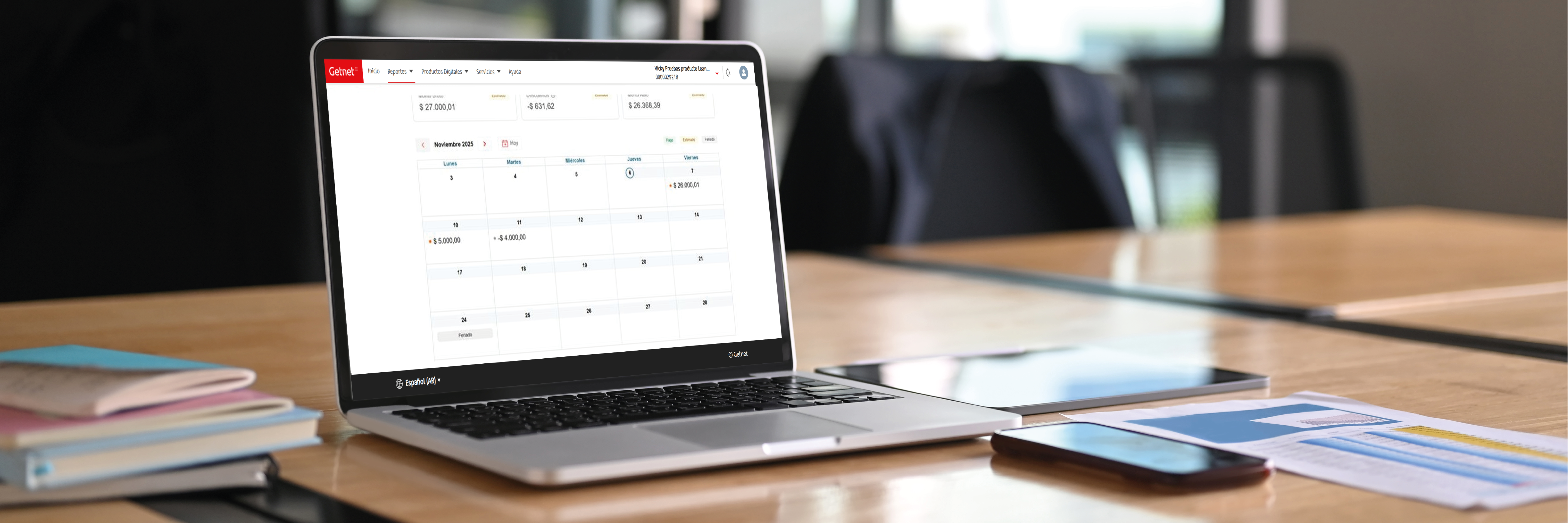 Calendario de pagos