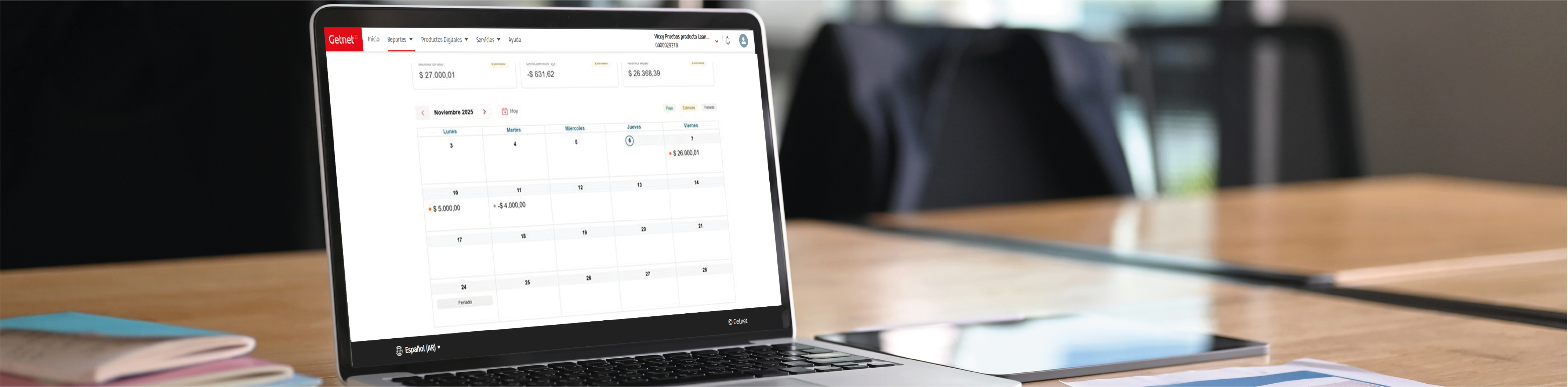 Calendario de pagos