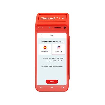 Terminal Get Smart Pagos en otras divisas
