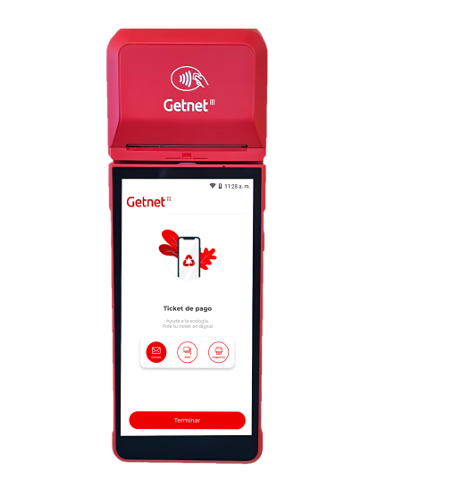 Get Smart ofreciendo ticket de pago