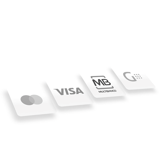 Metodos de pagamentos mastercard, visa, multibanco, Getnet