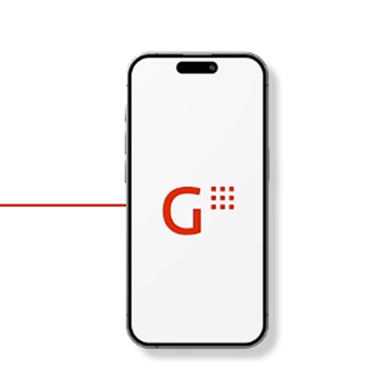 imagem de telemóvel com logotipo Getnet